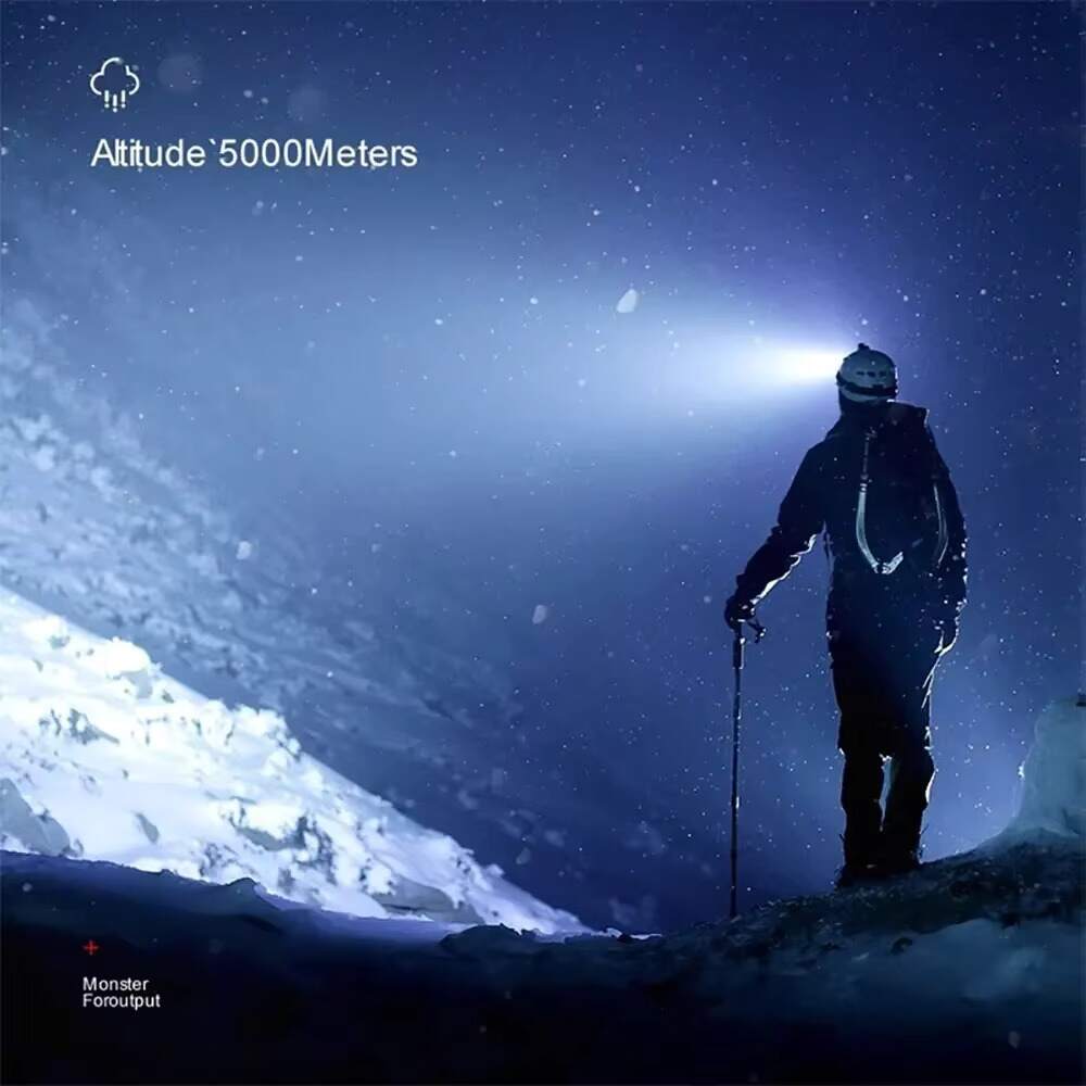 Linterna Frontal 5 LED. Ilumina tus aventuras con la mejor&nbsp;tecnología